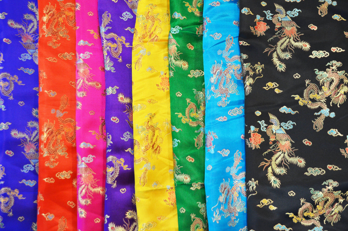 Dragon Brocade | Chinese Dragon Brocade | 45" Wide | Chinese Brocade Fabric | Fabric mytextilefabric