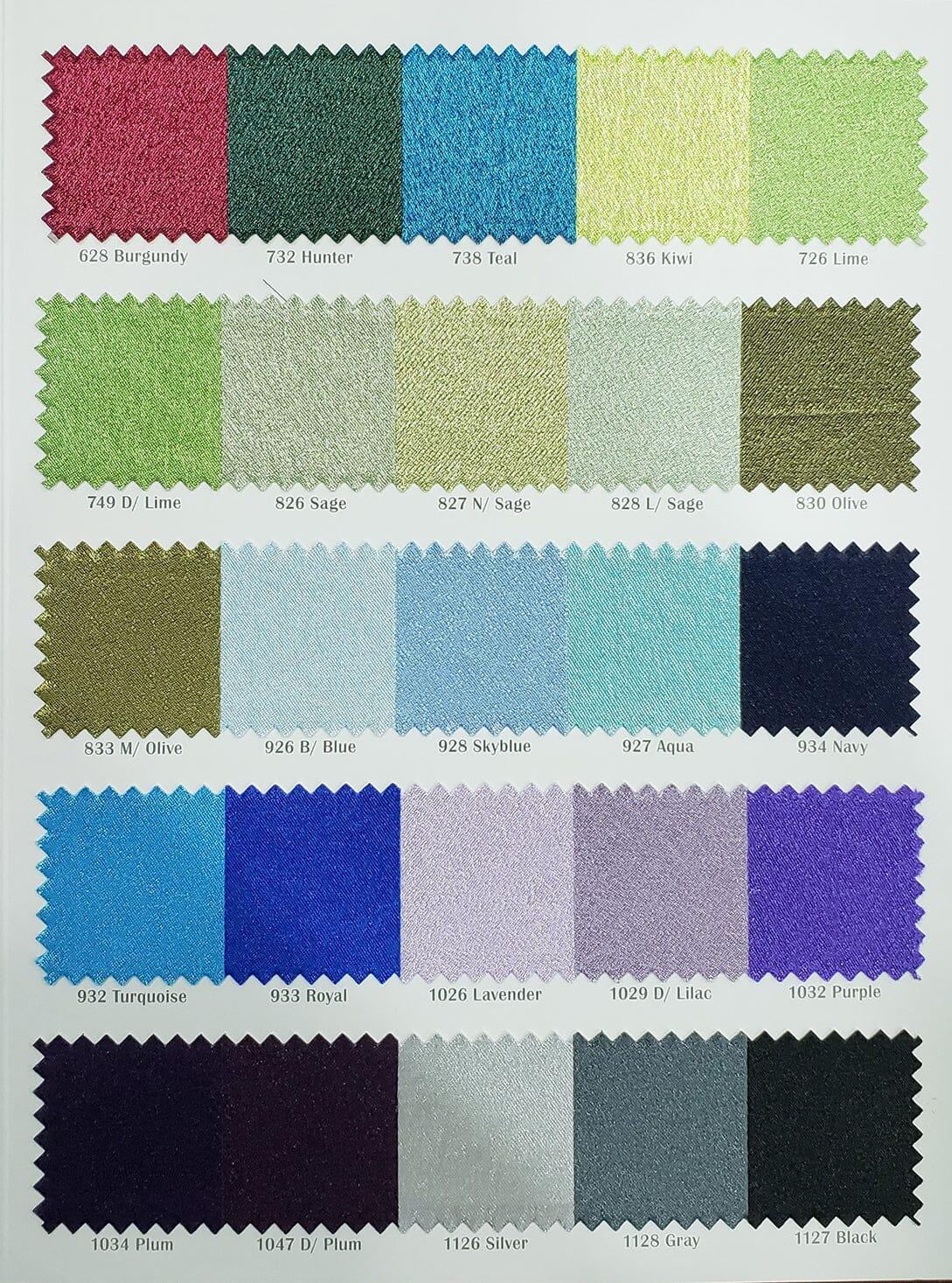 Crepe Back Satin | Korea Quality | 60" Wide | Continuous Yards | Multiple Colors | Fabric mytextilefabric