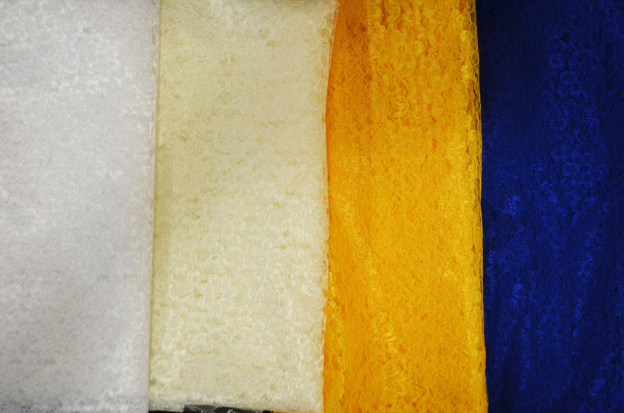 Raschel Lace Fabric | 60" Wide | Vintage Lace Fabric | Bridal Lace, Decoration, Curtain, Tablecloth | Boutique Lace Fabric | Floral Lace Fabric | Fabric mytextilefabric