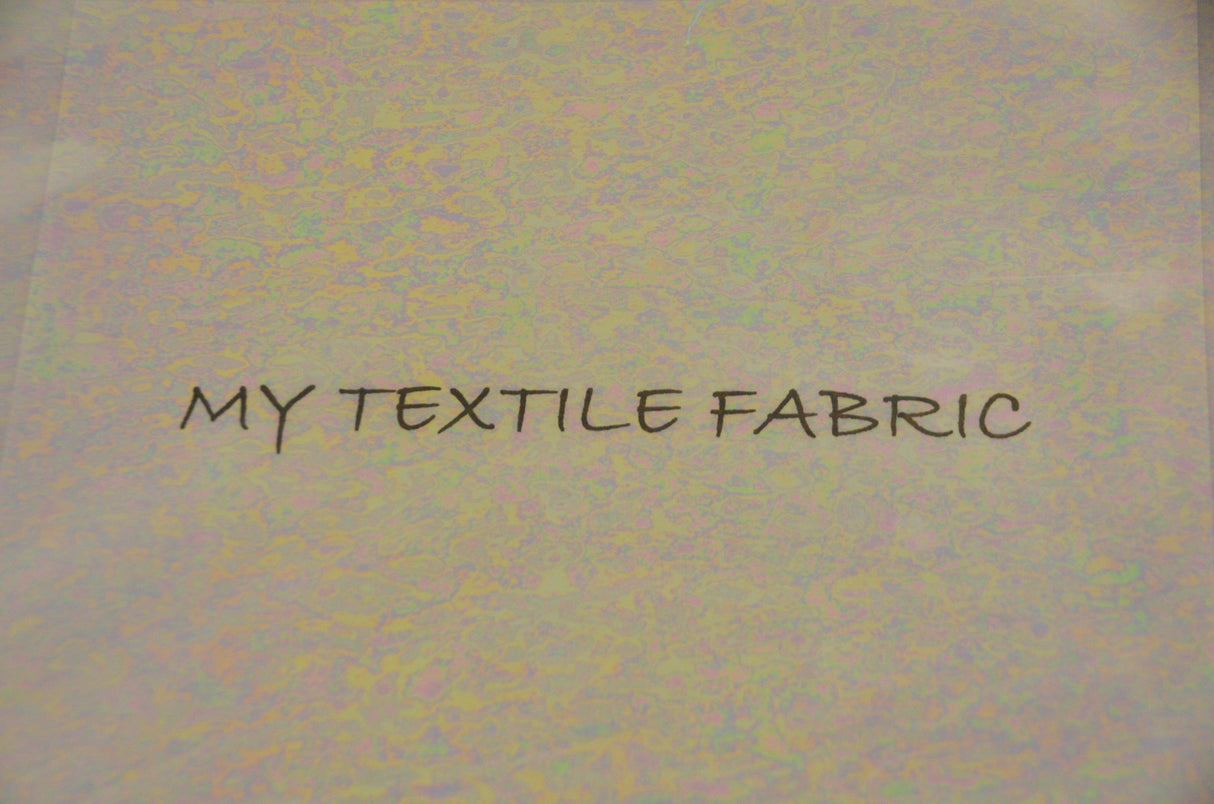 Iridescent Transparent TPU Fabric | Holographic TPU Fabric Yard x 54" Wide | Rainbow & Waterproof TPU | Non Transparent | Soft Non Stretch Fabric mytextilefabric