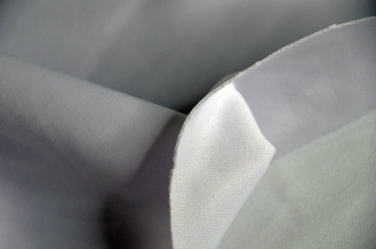 Techno Scuba | Double Knit Techno | 240 GSM | 60" Wide | 95/5% Poly Spandex | Sublimation White | My Textile Fabric