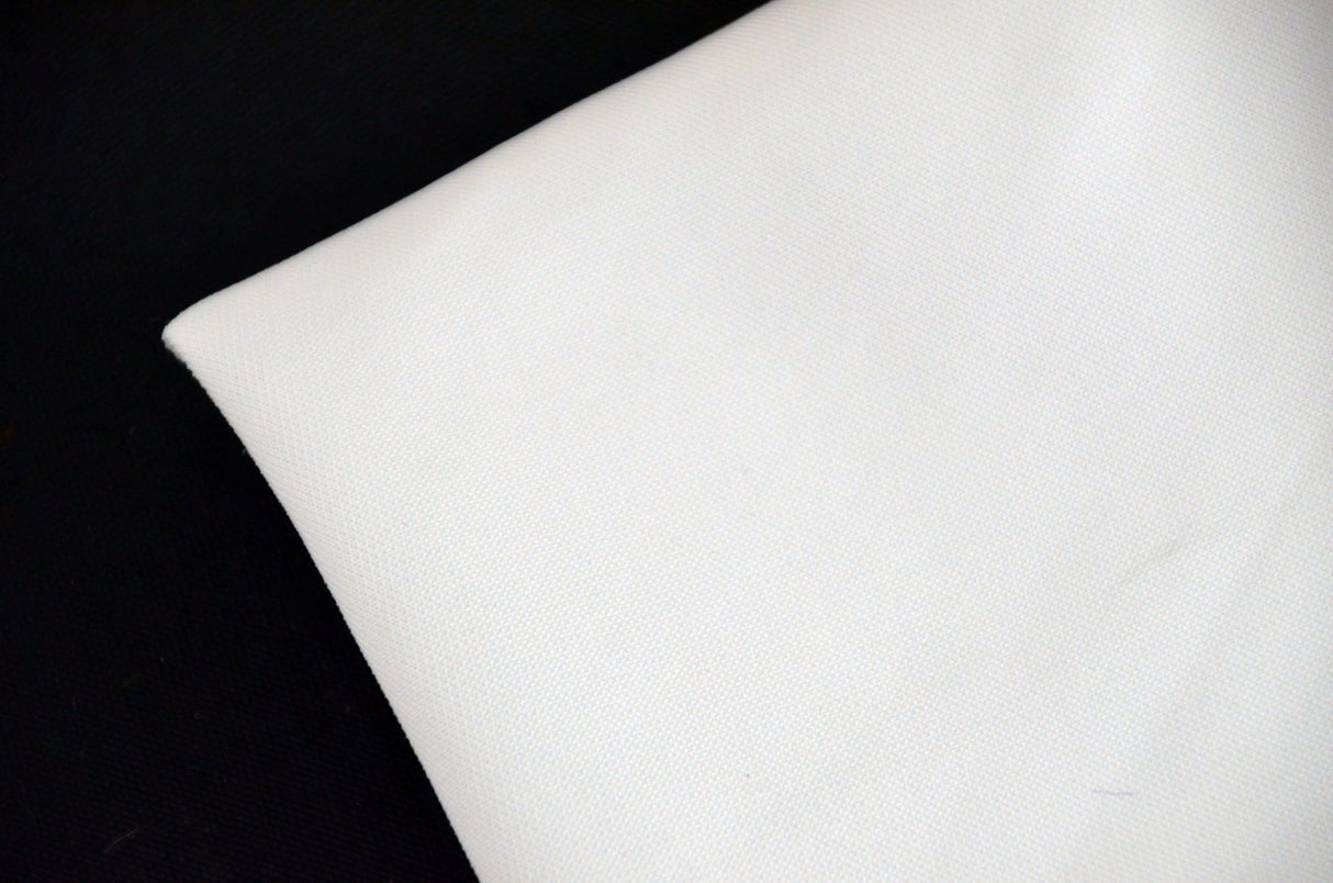 Techno Scuba | Double Knit Techno | 240 GSM | 60" Wide | 95/5% Poly Spandex | Sublimation White | My Textile Fabric