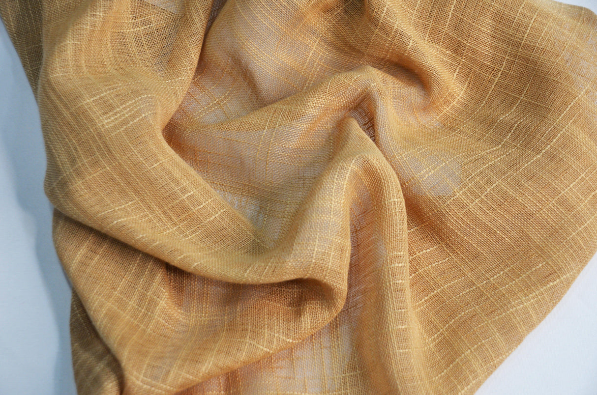 Extra Wide Faux Sheer Linen | Imitation Sheer Linen for Drapery | 108" Wide | Multiple Colors | Fabric mytextilefabric