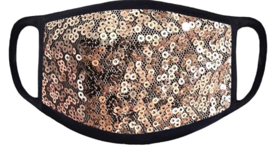 3mm Mesh Fabric with Three Colors Leopard Print Sequins - China