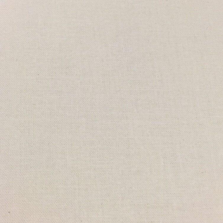 100% Cotton Sheeting | Color Ivory | 120" Wide | newtextilefabric 3"x3" Sample Swatch