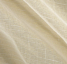 Load image into Gallery viewer, Extra Wide Metallic Faux Sheer Linen | Metallic Sheer Linen for Drapery | 108&quot; Wide | Silver and Gold | Multiple Colors | Fabric mytextilefabric Yards Ivory Gold 
