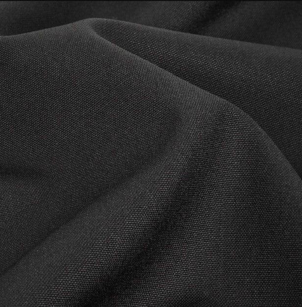 Black Polyester Suiting Fabric | 58" Wide | Black Woven Polyester Suiting Fabric | Fabric mytextilefabric