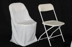 Polyester Folding Chair Cover | Chair Cover for Wedding, Event, Ballroom | Non Stretch Solid Polyester | newtextilefabric
