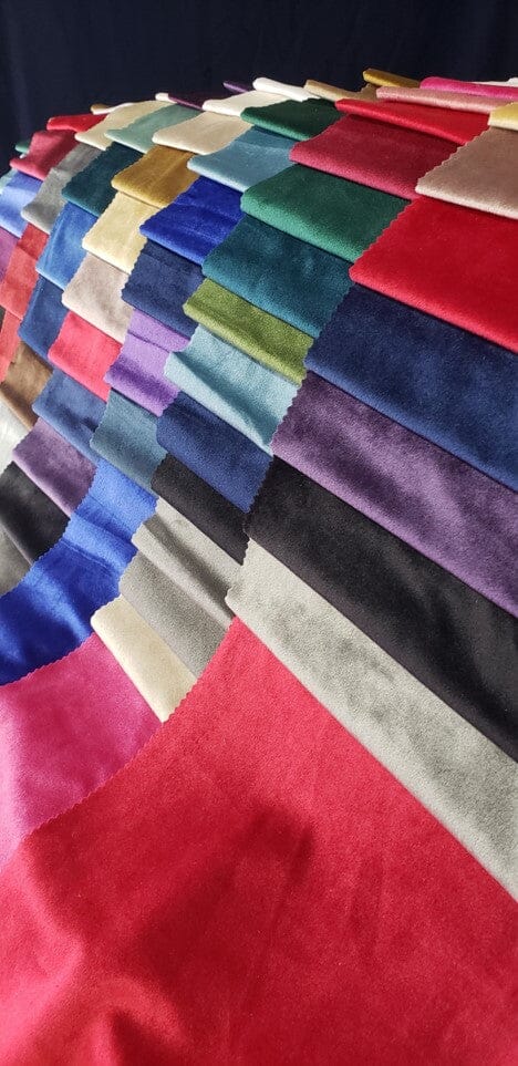 Premium Photo  Samples of fabric for decorating the medel curtains  colorful shades of fabric