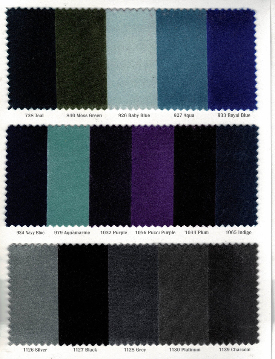 Crush Velvet Fabric Yards, Bolts and Sample Swatches.