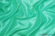 Load image into Gallery viewer, Stretch Taffeta Fabric | 60&quot; Wide | Multiple Solid Colors | Continuous Yards | Costumes, Apparel, Cosplay, Designs | Fabric mytextilefabric Yards Aqua Marine 

