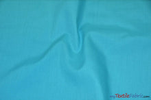 Load image into Gallery viewer, Polyester Cotton Broadcloth Fabric | 60&quot; Wide | Solid Colors | Sample Swatch | Multiple Colors | Fabric mytextilefabric Sample Swatches Aqua 
