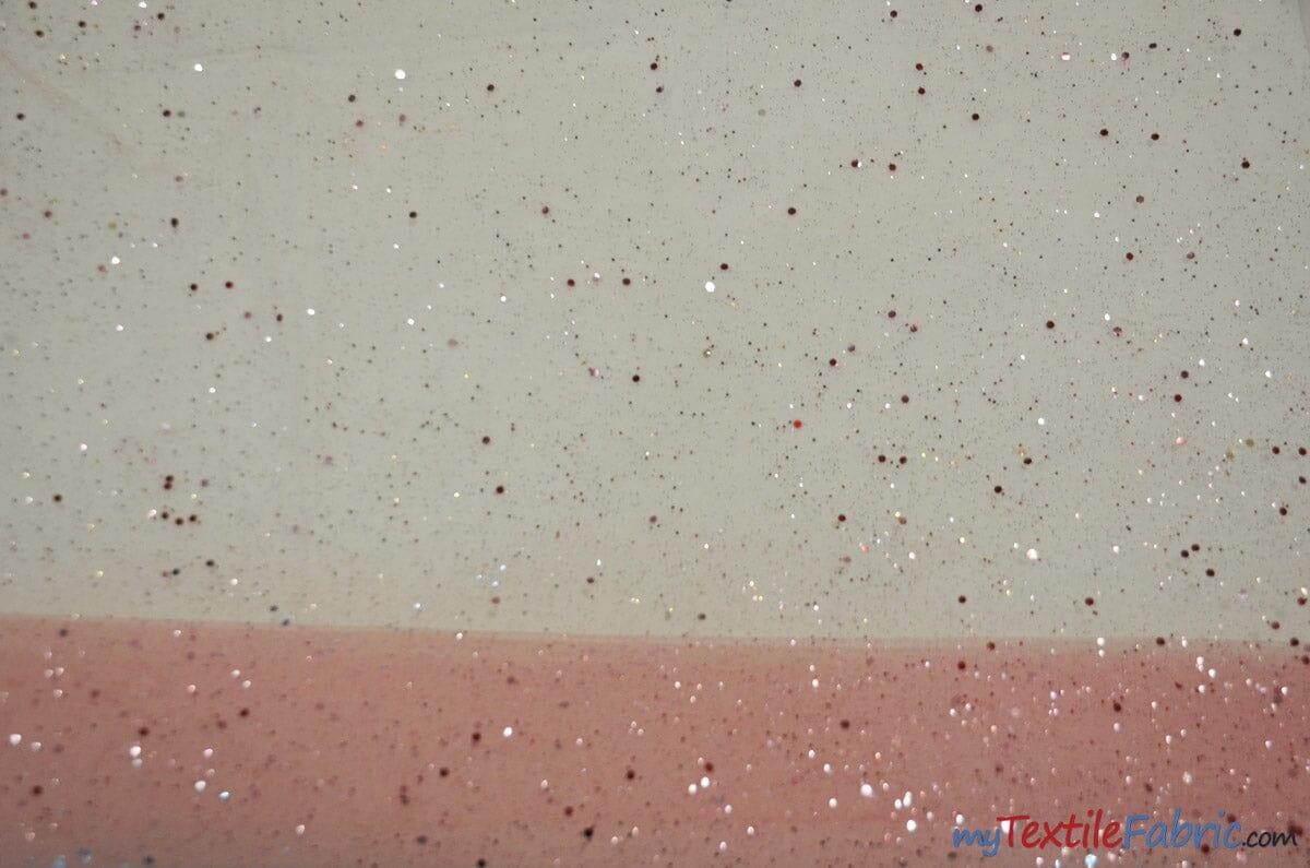Tulle Glitter with Sequins and Glitter | 60" Wide | Multiple Colors | Glitter Tulle Fabric with Sequins Embellishments | Fabric mytextilefabric Yards Blush Pink