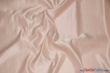 Load image into Gallery viewer, Stretch Matte Satin Peau de Soie Fabric | 60&quot; Wide | Stretch Duchess Satin | Stretch Dull Lamour Satin for Bridal, Wedding, Costumes, Bridesmaid Dress Fabric mytextilefabric Yards Blush 
