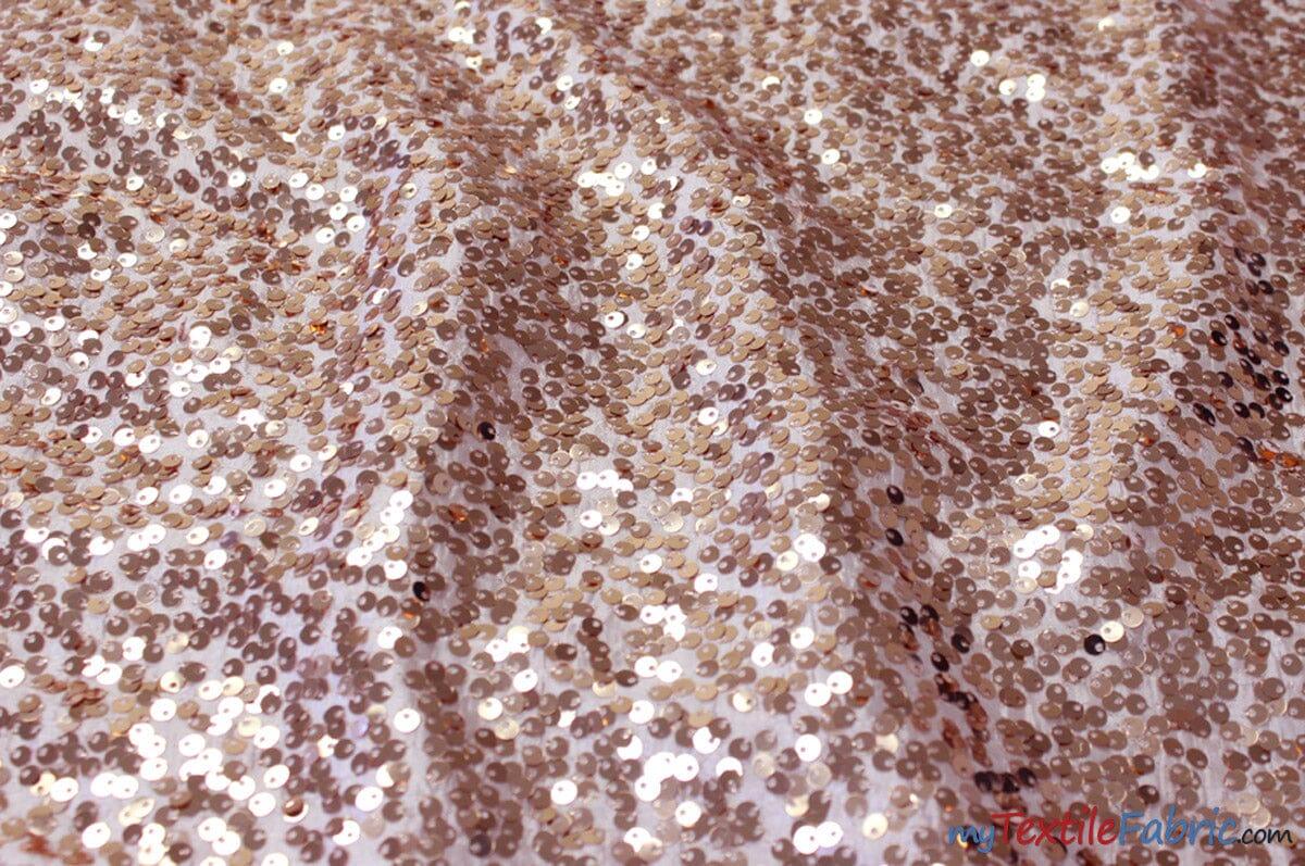 Sequins Taffeta Fabric by the Yard | Glitz Sequins Taffeta Fabric | Raindrop Sequins | 54" Wide | Tablecloths, Runners, Dresses, Apparel | Fabric mytextilefabric Yards Blush Champagne