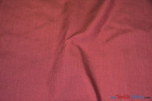 Load image into Gallery viewer, Polyester Cotton Broadcloth Fabric | 60&quot; Wide | Solid Colors | Sample Swatch | Multiple Colors | Fabric mytextilefabric Sample Swatches Burgundy 
