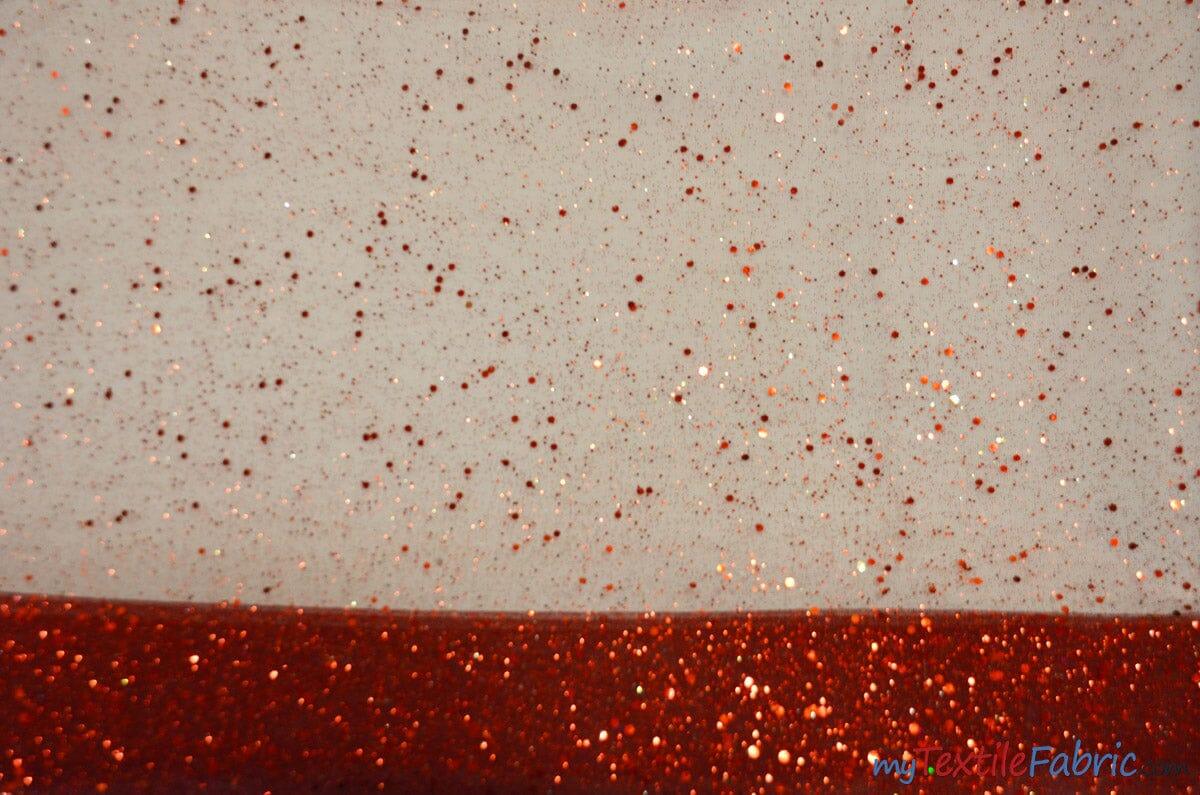 Tulle Glitter with Sequins and Glitter | 60" Wide | Multiple Colors | Glitter Tulle Fabric with Sequins Embellishments | Fabric mytextilefabric Yards Burgundy