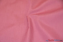 Load image into Gallery viewer, Polyester Cotton Broadcloth Fabric | 60&quot; Wide | Solid Colors | Sample Swatch | Multiple Colors | Fabric mytextilefabric Sample Swatches Candy Pink 
