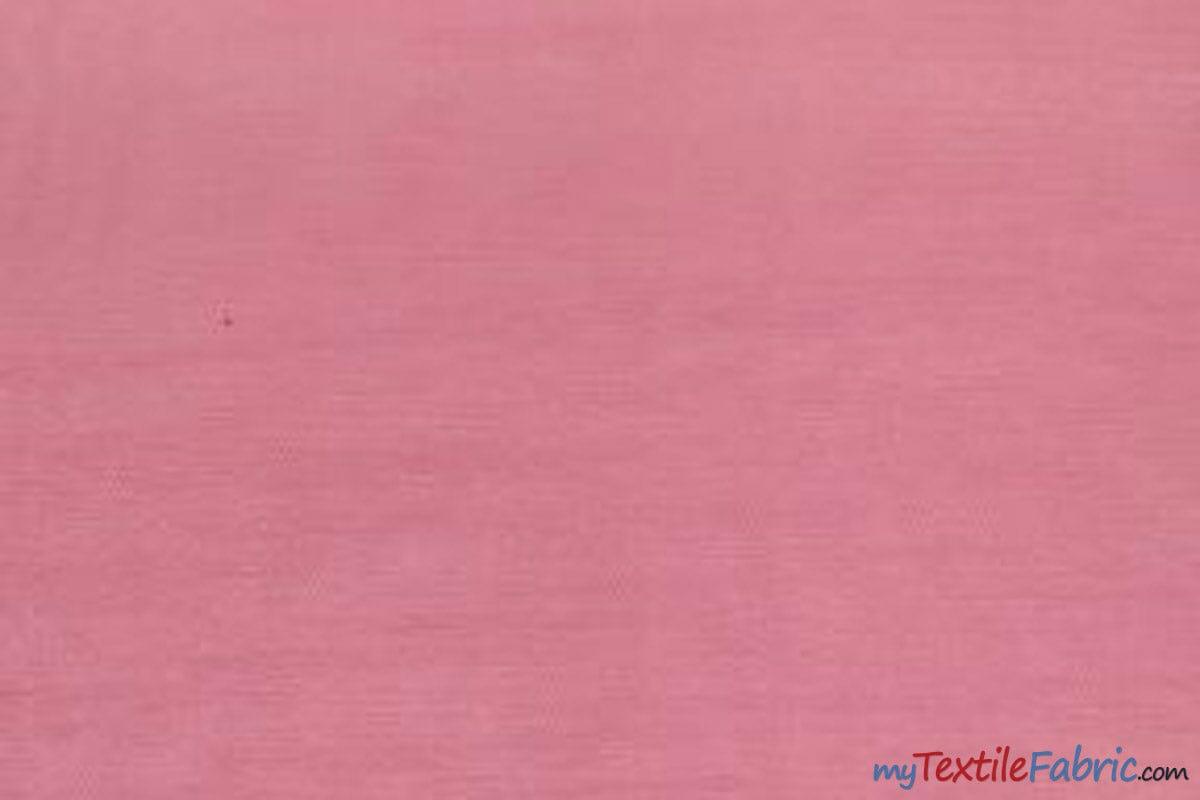 Crystal Organza Fabric | Sparkle Sheer Organza | 60" Wide | Continuous Yards | Multiple Colors | Fabric mytextilefabric Yards Candy Pink