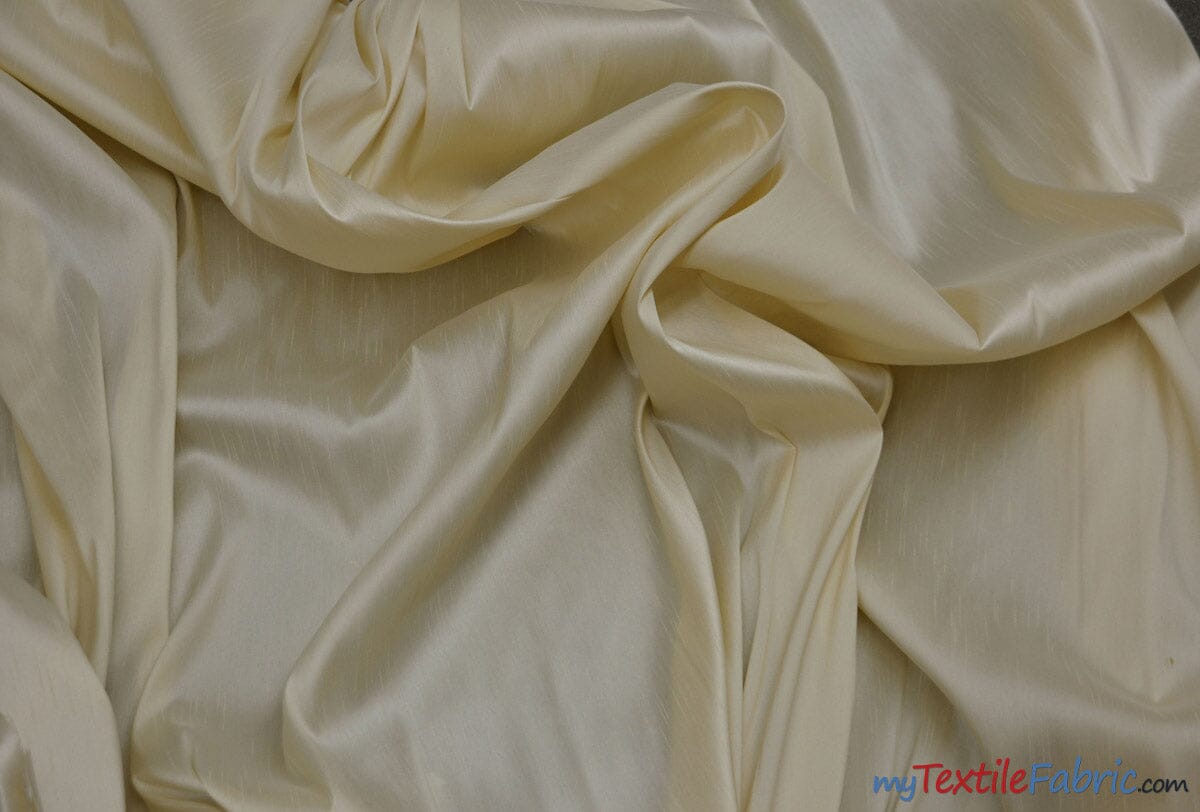 60 Polyester Dupioni Silk Fabric - Silk Dupioni Multi-Use Fabric for