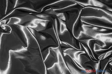 Load image into Gallery viewer, Stretch Taffeta Fabric | 60&quot; Wide | Multiple Solid Colors | Continuous Yards | Costumes, Apparel, Cosplay, Designs | Fabric mytextilefabric Yards Charcoal 
