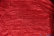 Load image into Gallery viewer, Crease Taffeta Fabric | Crush Taffeta | 52&quot; Wide | Sample Swatch Page | Multiple Colors | Fabric mytextilefabric Sample Swatches Cherry 
