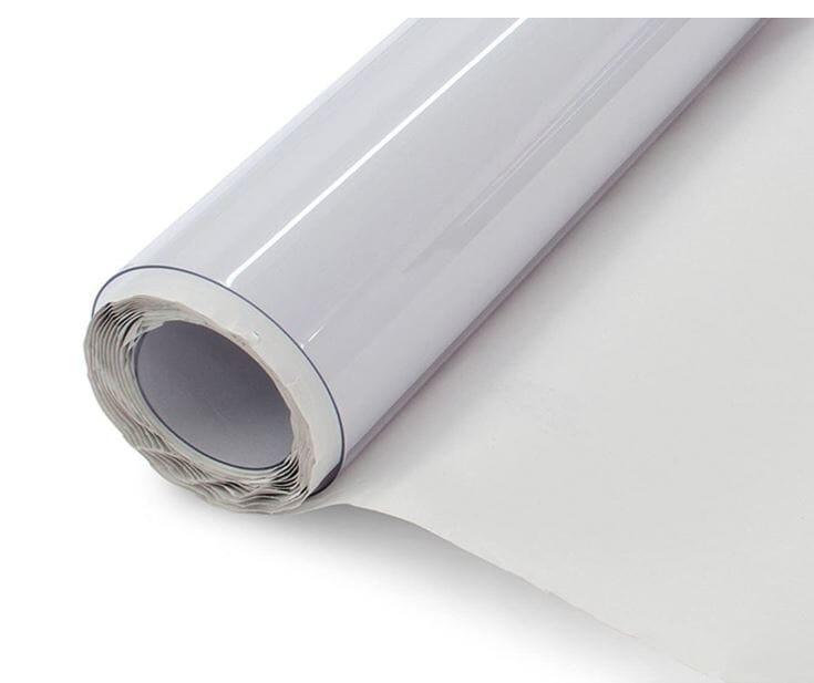 Clear Vinyl Fabric | PVC Vinyl | 10 Gauge | Water, Mildew, UV (Sun) Resistant | Flexible | 54" Wide | newtextilefabric Yards