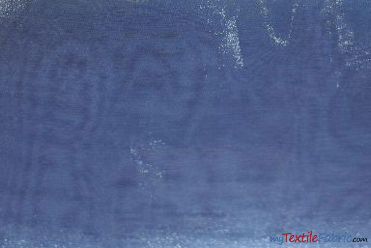 Crystal Organza Fabric | Sparkle Sheer Organza | 60" Wide | Continuous Yards | Multiple Colors | Fabric mytextilefabric Yards Coppen