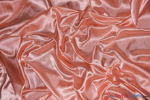 Load image into Gallery viewer, Charmeuse Satin | Silky Soft Satin | 60&quot; Wide | 3&quot;x3&quot; Sample Swatch Page | Fabric mytextilefabric Sample Swatches Coral 
