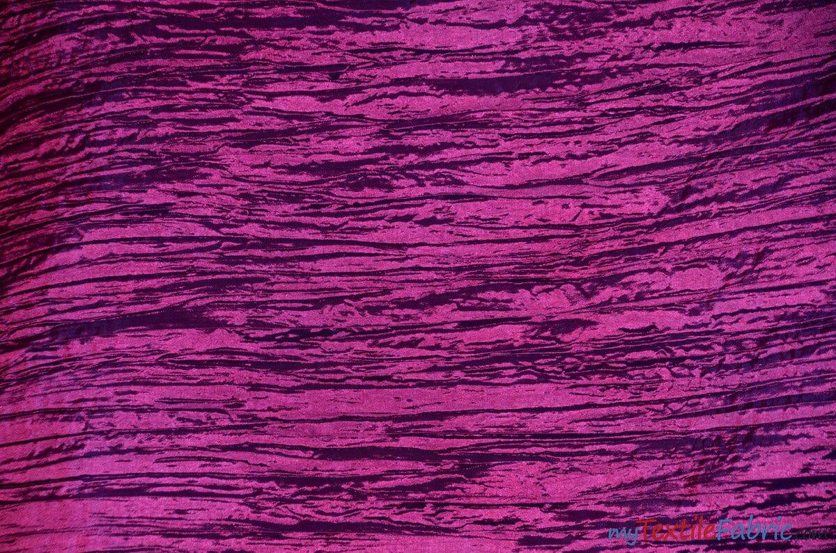 Crease Taffeta Fabric | Crush Taffeta | 52" Wide | Continuous Yards | Multiple Colors | Fabric mytextilefabric Yards Dark Barney