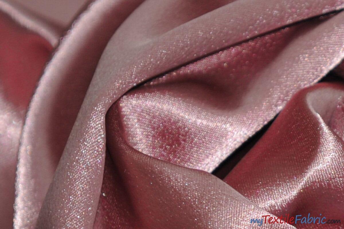 Superior Quality Crepe Back Satin | Japan Quality | 60" Wide | Continuous Yards | Multiple Colors | Fabric mytextilefabric Yards Dark Mauve
