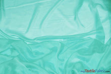 Load image into Gallery viewer, Two Tone Chiffon Fabric | Iridescent Chiffon Fabric | 60&quot; Wide | Clean Edge | Multiple Colors | Wholesale Bolt | Fabric mytextilefabric Bolts Dolce Mint 
