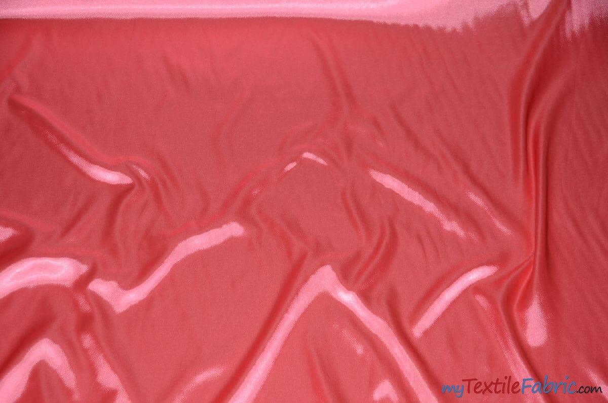 Silky Soft Medium Satin Fabric | Lightweight Event Drapery Satin | 60" Wide | Economic Satin by the Wholesale Bolt | Fabric mytextilefabric Bolts Dolce Pink 0061