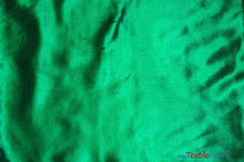 Load image into Gallery viewer, Bridal Satin Fabric | Shiny Bridal Satin | 60&quot; Wide | Multiple Colors | Wholesale Bolts | Fabric mytextilefabric Bolts Flag Green 
