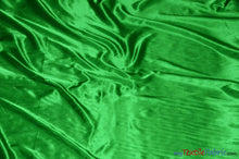 Load image into Gallery viewer, Charmeuse Satin | Silky Soft Satin | 60&quot; Wide | 3&quot;x3&quot; Sample Swatch Page | Fabric mytextilefabric Sample Swatches Flag Green 
