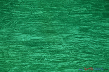 Load image into Gallery viewer, Crease Taffeta Fabric | Crush Taffeta | 52&quot; Wide | Continuous Yards | Multiple Colors | Fabric mytextilefabric Yards Flag Green 
