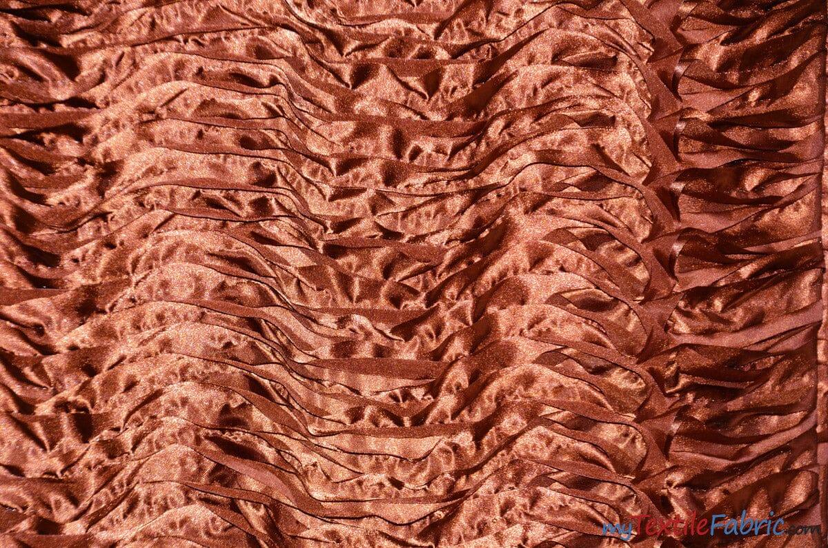 Australian Layered Puff Satin | 54" Wide | Multiple Colors | Fabric mytextilefabric Yards Frappuccino
