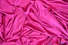 Load image into Gallery viewer, Charmeuse Satin | Silky Soft Satin | 60&quot; Wide | 3&quot;x3&quot; Sample Swatch Page | Fabric mytextilefabric Sample Swatches Fuchsia 
