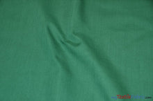 Load image into Gallery viewer, Polyester Cotton Broadcloth Fabric | 60&quot; Wide | Solid Colors | Wholesale Bolt | Multiple Colors | Fabric mytextilefabric Bolts Hunter Green 
