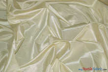 Load image into Gallery viewer, Taffeta Fabric | Two Tone Taffeta Fabric | Non Stretch Taffeta | 60&quot; Wide | Multiple Solid Colors | Continuous Yards | Fabric mytextilefabric Yards Ivory 
