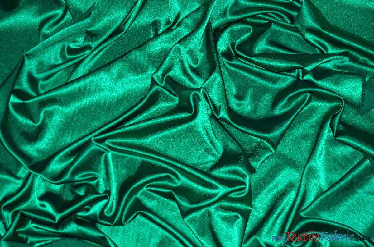 Silky Soft Medium Satin Fabric | Lightweight Event Drapery Satin | 60" Wide | Economic Satin by the Wholesale Bolt | Fabric mytextilefabric