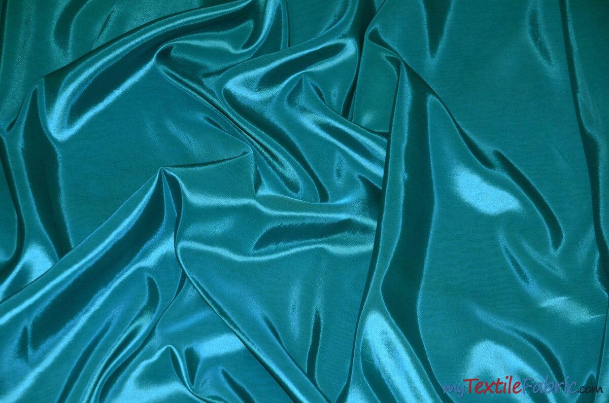 Stretch Taffeta Fabric | 60" Wide | Multiple Solid Colors | Sample Swatch | Costumes, Apparel, Cosplay, Designs | Fabric mytextilefabric Sample Swatches Jade