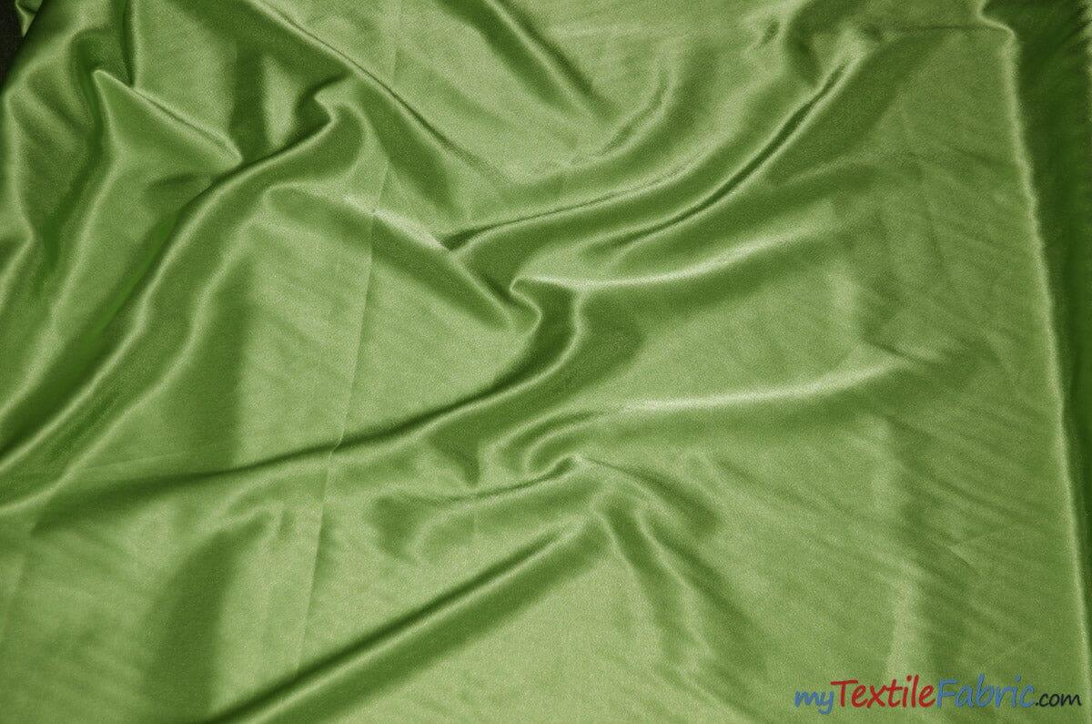 Crepe Back Satin | Korea Quality | 60" Wide | Continuous Yards | Multiple Colors | Fabric mytextilefabric Yards Kiwi