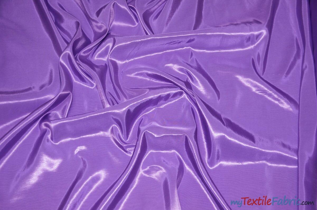 Taffeta Fabric | Two Tone Taffeta Fabric | Non Stretch Taffeta | 60" Wide | Multiple Solid Colors | Continuous Yards | Fabric mytextilefabric Yards Lavender