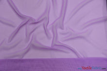 Load image into Gallery viewer, Chiffon Fabric | Super Soft &amp; Flowy | 60&quot; Wide | By the Continuous Yard | Multiple Colors | Fabric mytextilefabric Yards Lavender 

