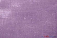 Load image into Gallery viewer, Soft and Smooth Mirror Organza Fabric | 60&quot; Wide | Continuous Yards | Multiple Colors | Fabric mytextilefabric Yards Lavender 
