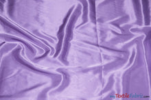 Load image into Gallery viewer, Crepe Back Satin | Korea Quality | 60&quot; Wide | Continuous Yards | Multiple Colors | Fabric mytextilefabric Yards Lavender 
