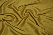 Load image into Gallery viewer, Taffeta Fabric | Two Tone Taffeta Fabric | Non Stretch Taffeta | 60&quot; Wide | Multiple Solid Colors | Wholesale Bolt | Fabric mytextilefabric Bolts Light Gold 

