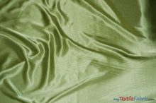 Load image into Gallery viewer, Charmeuse Satin Fabric | Silky Soft Satin | 60&quot; Wide | Continuous Yards | Multiple Colors | Fabric mytextilefabric Yards Light Sage 
