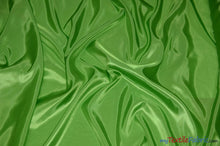 Load image into Gallery viewer, Stretch Taffeta Fabric | 60&quot; Wide | Multiple Solid Colors | Continuous Yards | Costumes, Apparel, Cosplay, Designs | Fabric mytextilefabric Yards Lime 
